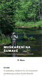 Mobile Screenshot of muskareni-sumava.cz